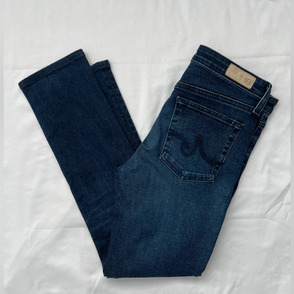 AG Adriano Goldschmied The Prima Cigarette Leg AG-ED Denim Jeans Women’s 26R - Picture 4 of 15